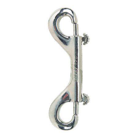 CAMPBELL CHAIN & FITTINGS Campbell 3/8 in. D X 4-3/4 in. L Zinc-Plated Iron Double Ended Bolt Snap 110 lb T7605521